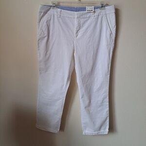 Stylus White Womens Pants Size 16 New With Tags
